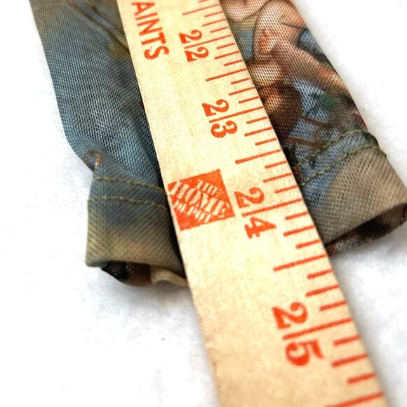 Sweet Lilac Mesh Shirt Women's Cherub Angel Cloud Print Y2K Sz Medium Whimsigoth - Picture 5 of 8